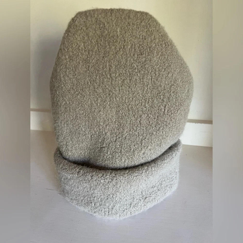 $220 Lauren Manoogian Alpaca Carpenter Hat in Willow - Picture 12 of 12